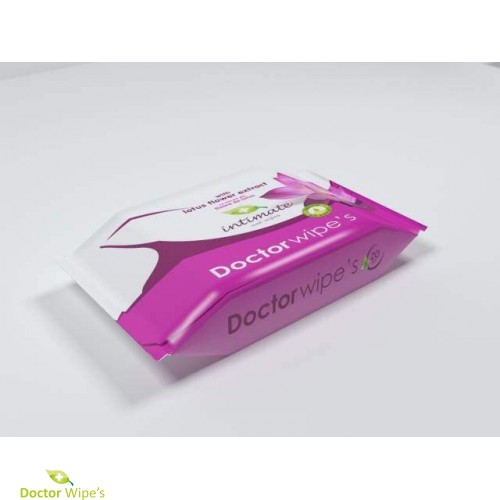 DR. WIPES - Vlažne maramice za intimnu negu sa ekstraktom lotosovog cveta